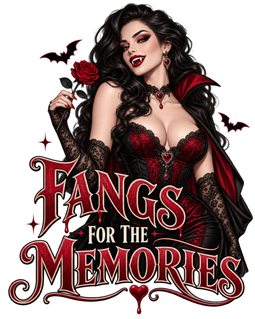 FANGS FOR THE MEMORIES free Halloween PNG design