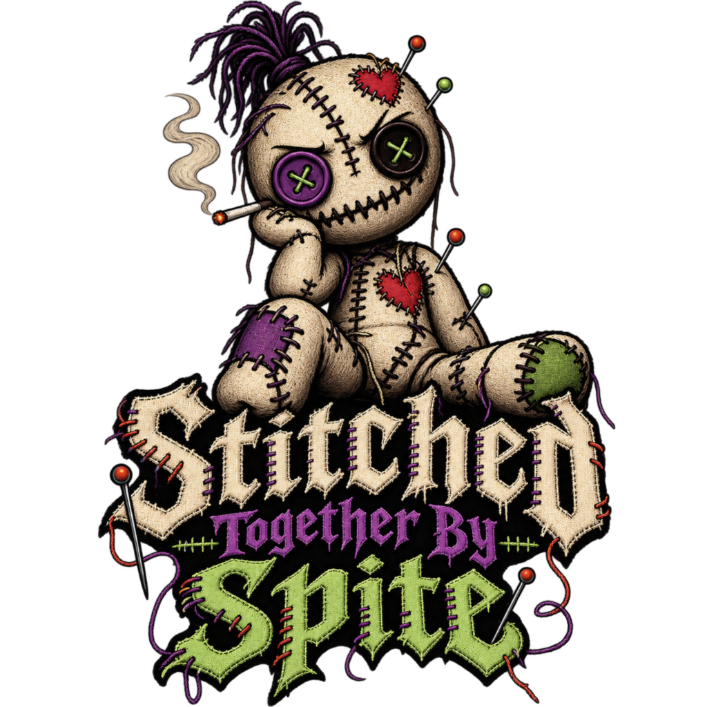 Stitched Together By Spite free Halloween PNG design