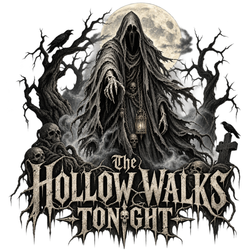 THE HOLLOW WALKS TONIGHT free Halloween PNG design