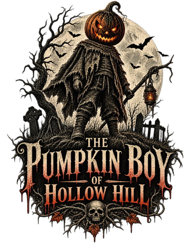 THE PUMPKIN BOY OF HOLLOW HILL free Halloween PNG design
