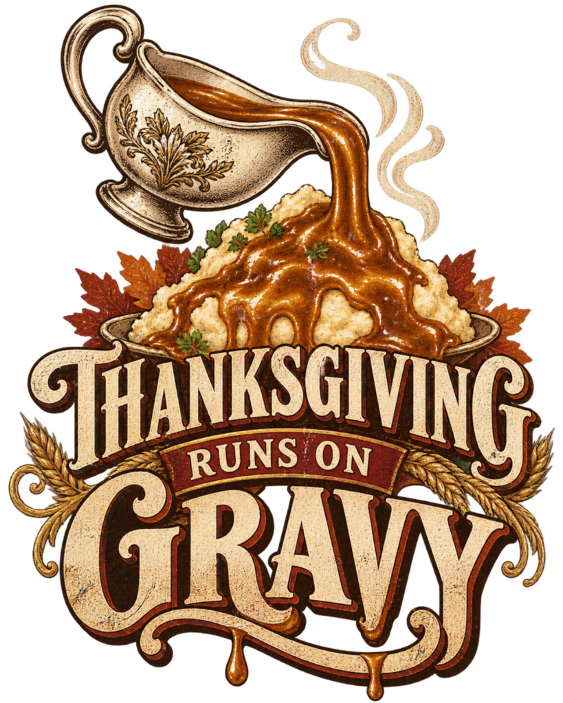Thanksgiving-Runs-on-Gravy free PNG design